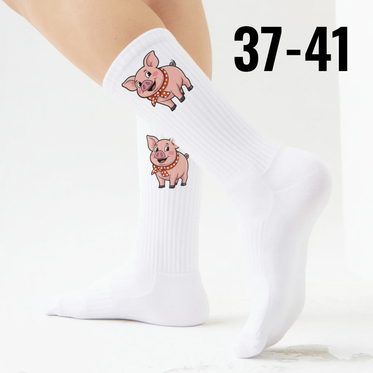 epicsocks LuckySteps Glücksbringer Glücksschwein Socken in 37-41 im Paar