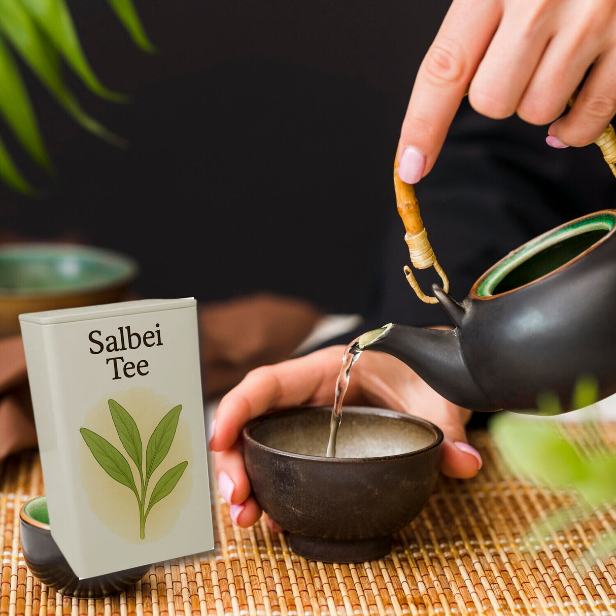 Grüne Ruhe Salbei Tee Dose 900ml