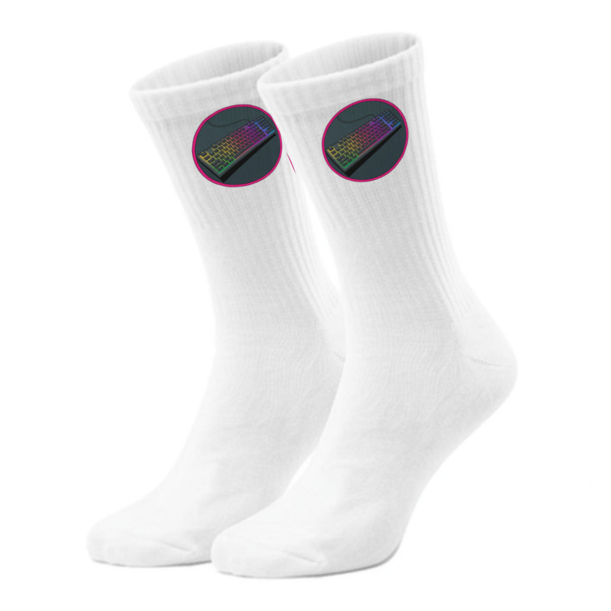 epicsocks Gamer-Träume Gaming-Tastatur Socken in 37-41 im Paar