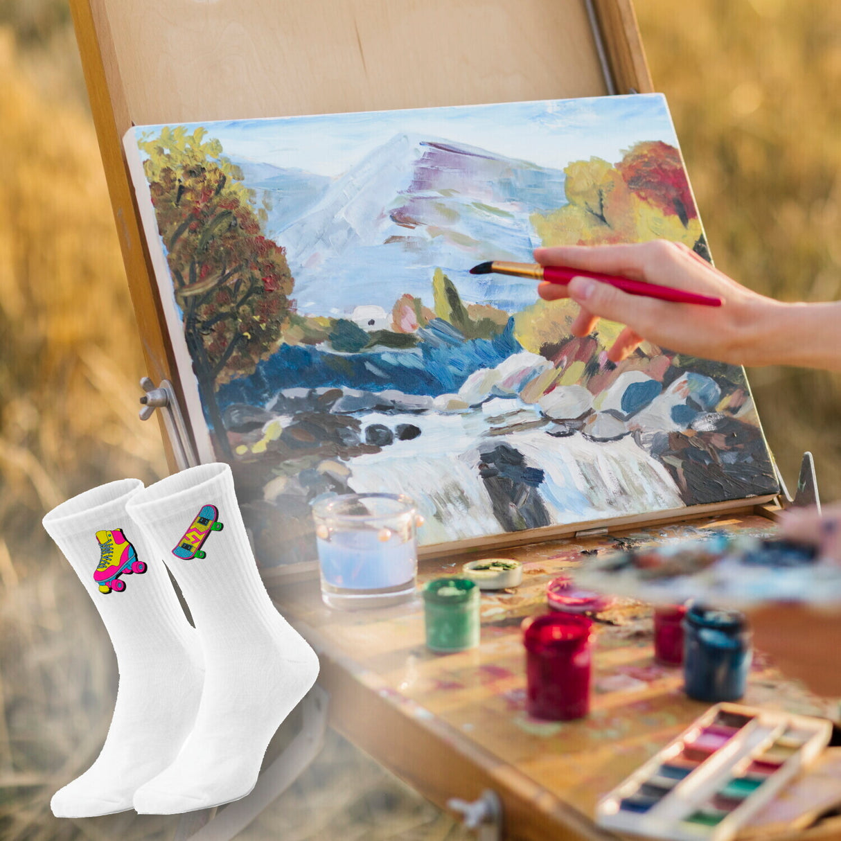 epicsocks 80sFlash 80er Sport Socken in 37-41 im Paar