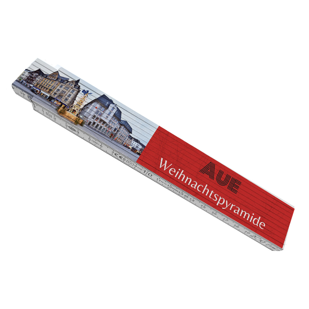 streetline Aue Weihnachtspyramide Meterstab aus Holz