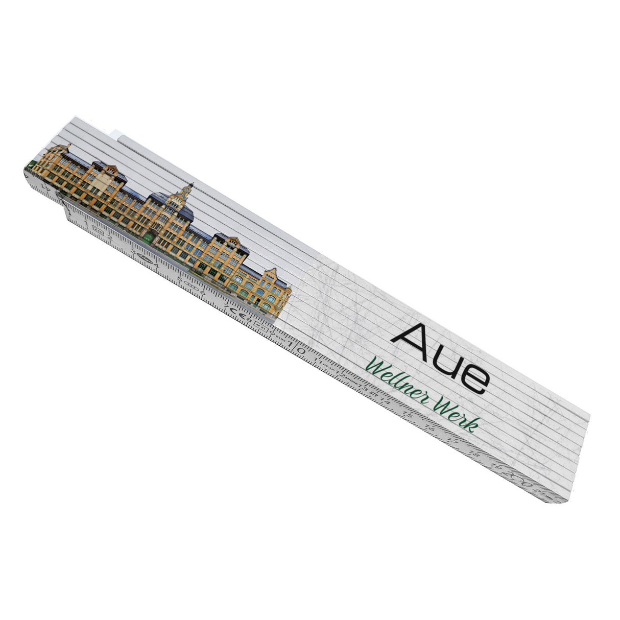 streetline Aue Wellner Werk Meterstab aus Holz