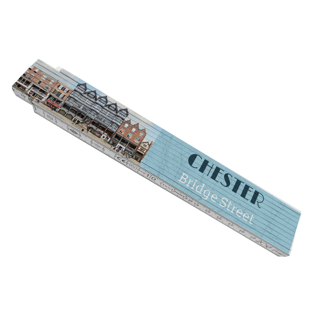 streetline CHESTER Bridge Street Meterstab aus Holz