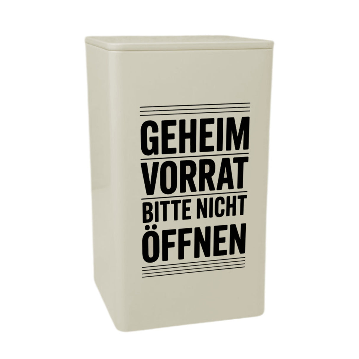 Geheimvorrat bitte nicht öffnen Dose 900ml