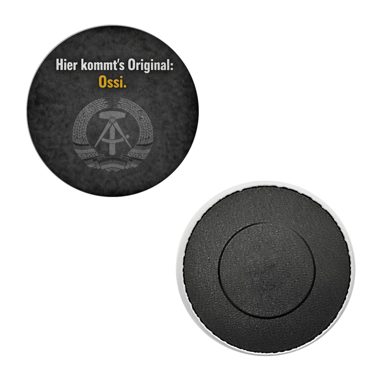 DDR-Stolz Magnet - Hier kommts Original