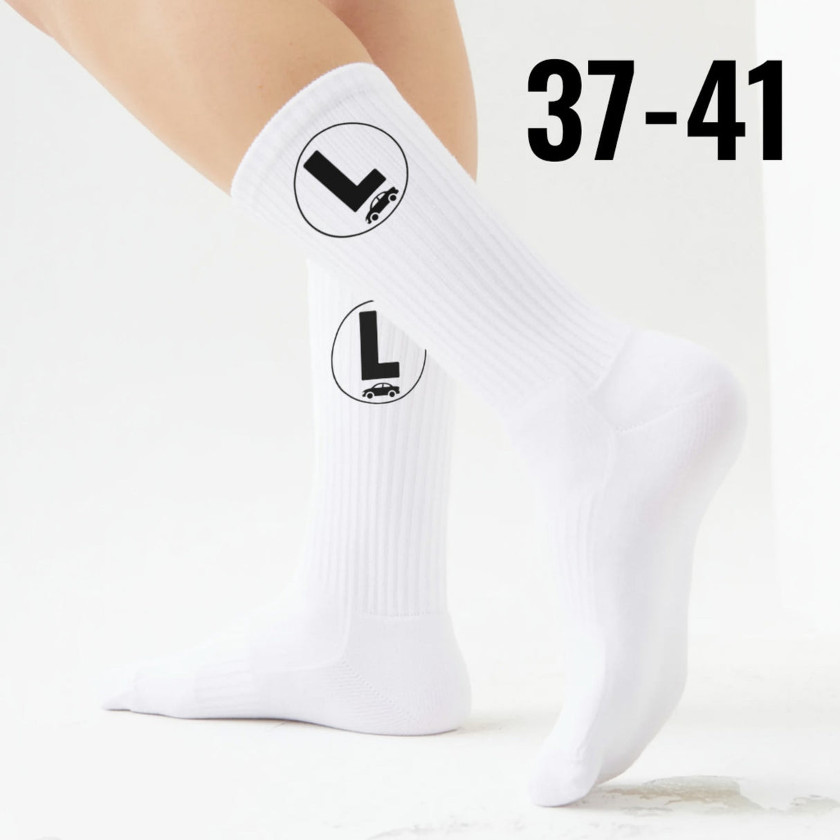 epicsocks Leipzig Vibes Autokennzeichen Socken in 37-41 im Paar
