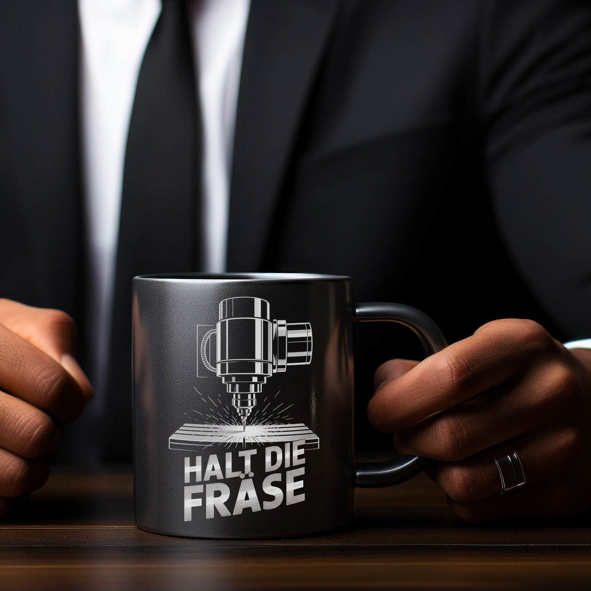 Halt die Fräse Tasse für CNC-Fräser