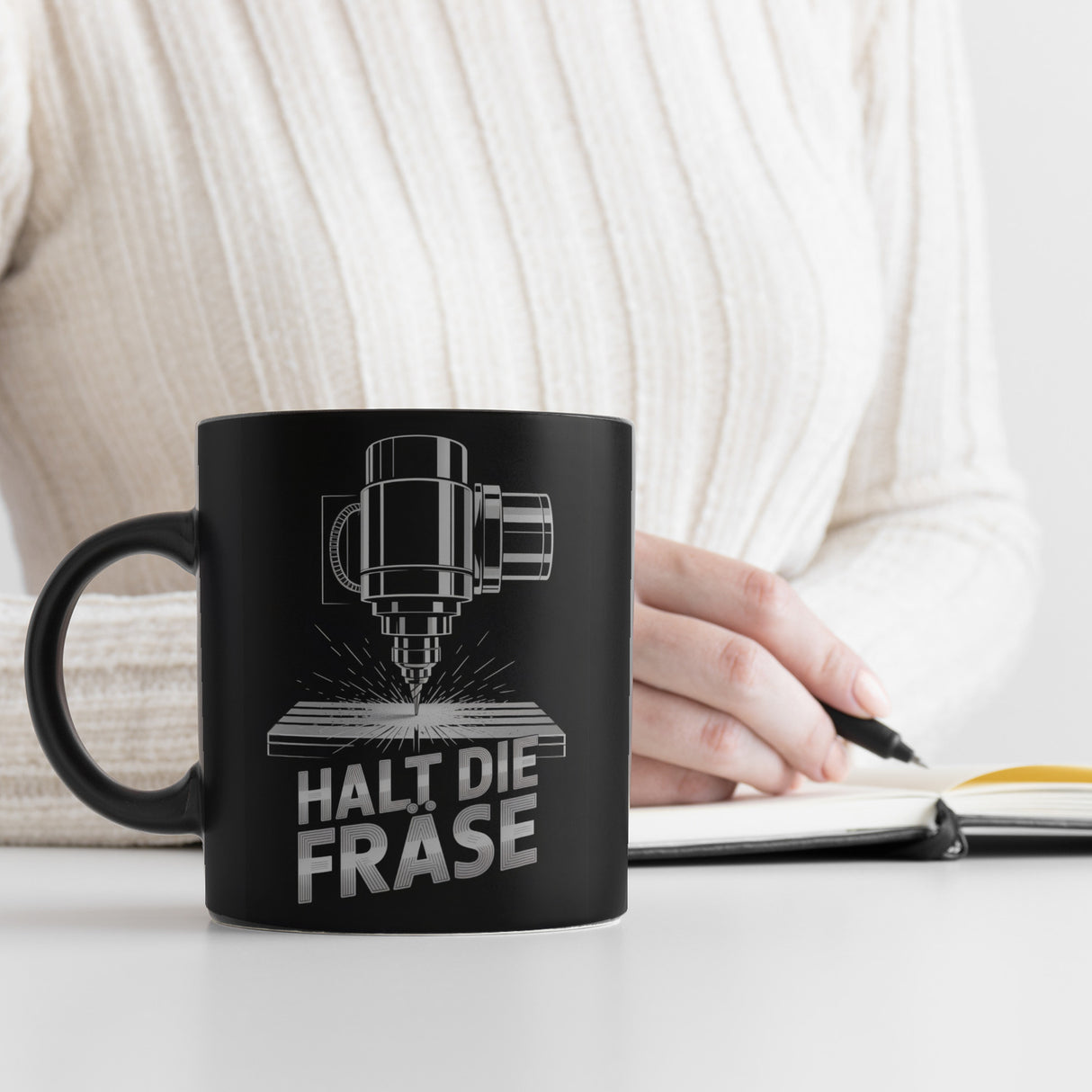 Halt die Fräse Tasse für CNC-Fräser