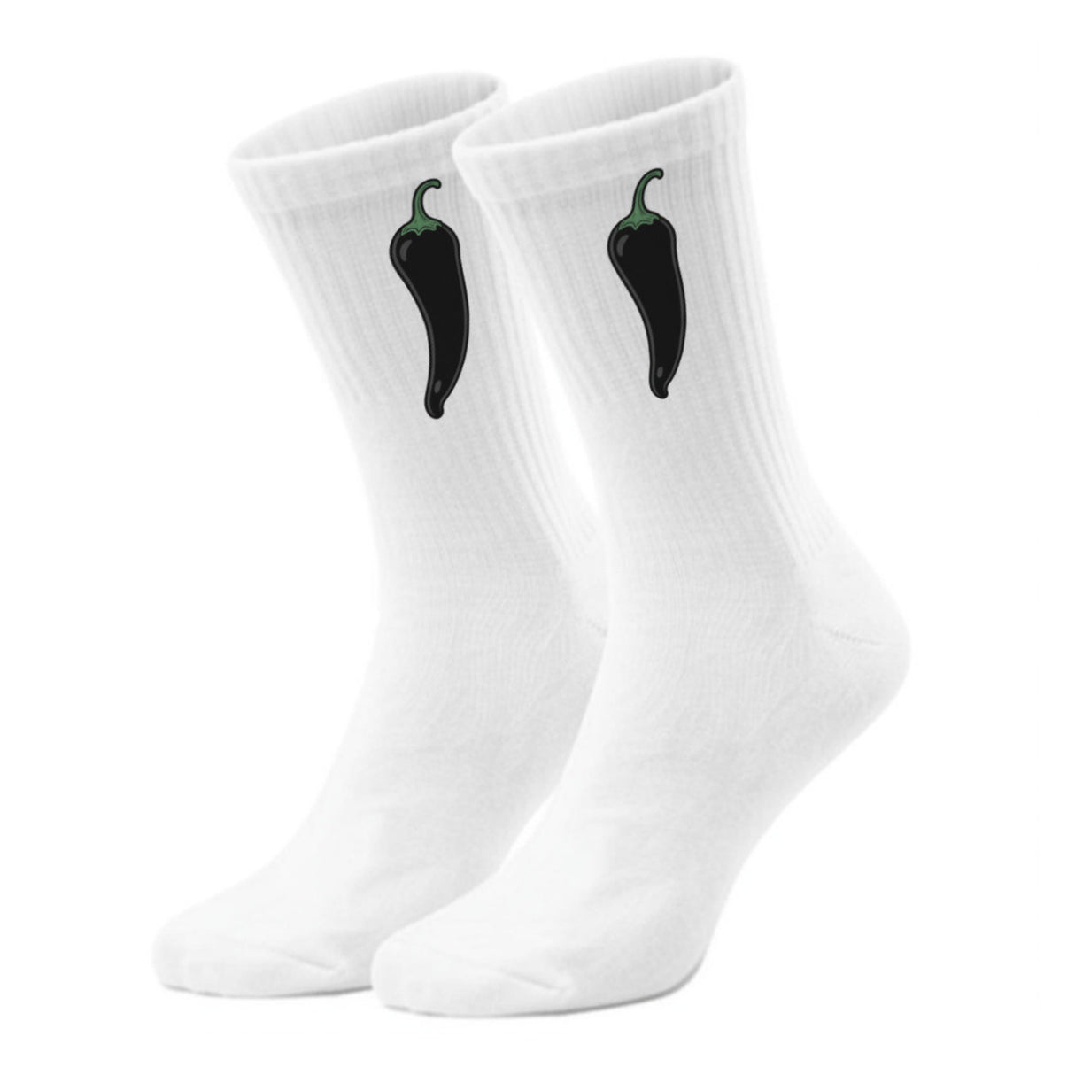 epicsocks Chili Lover Schwarze Chili Socken in 37-41 im Paar