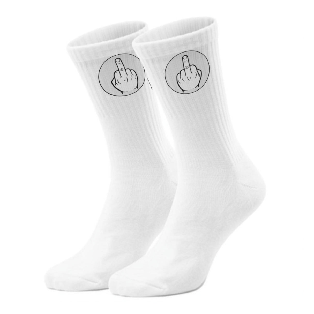 epicsocks Handzeichen Mittelfinger Socken in 37-41 im Paar