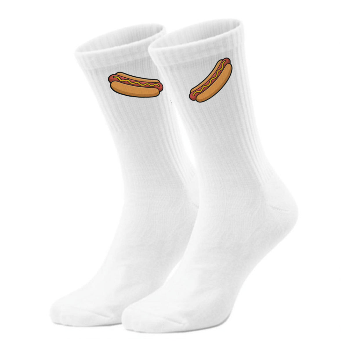 epicsocks Fast Food Fun Hotdog Socken in 37-41 im Paar
