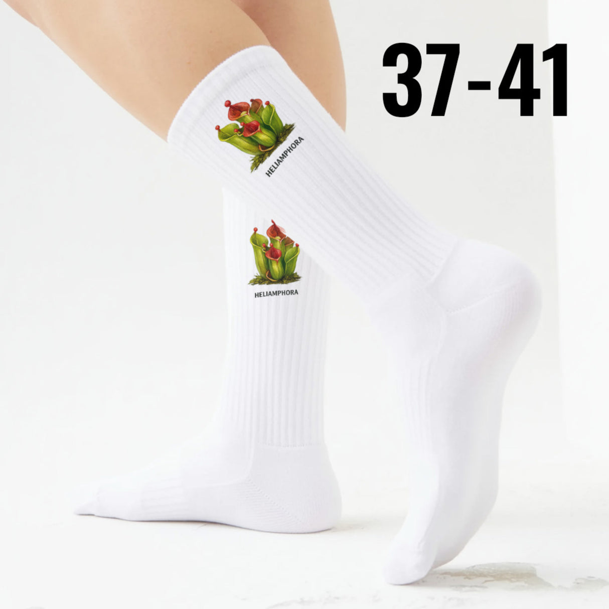 epicsocks Fleischfressende Pflanzen Karnivoren HELIAMPHORA Socken in 37-41 im Paar