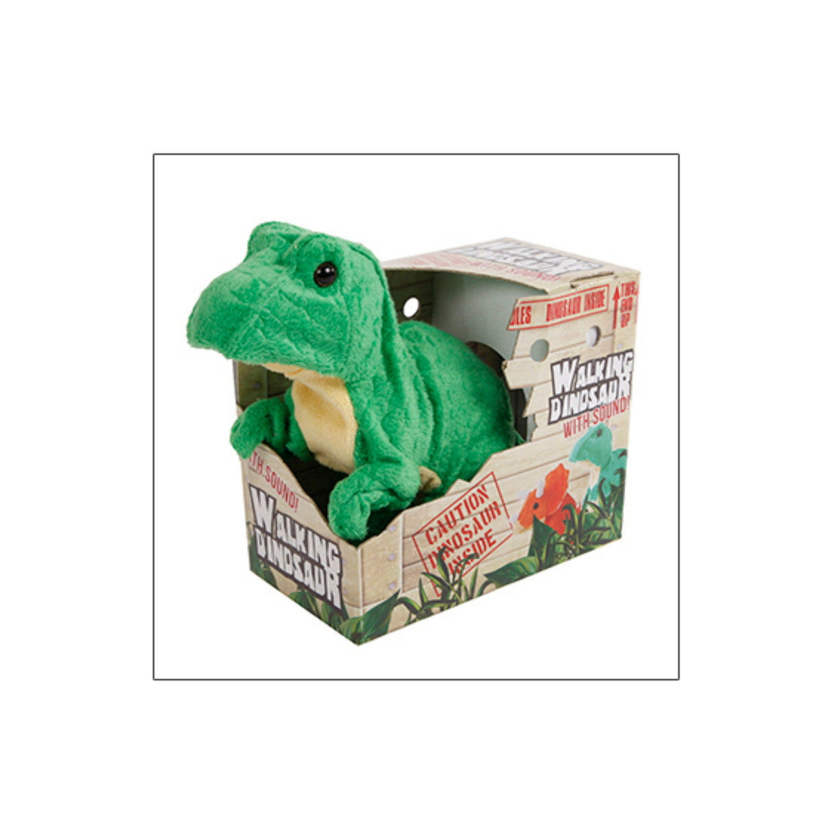 T-Rex Kuscheltier mit Lauffunktion und Sound