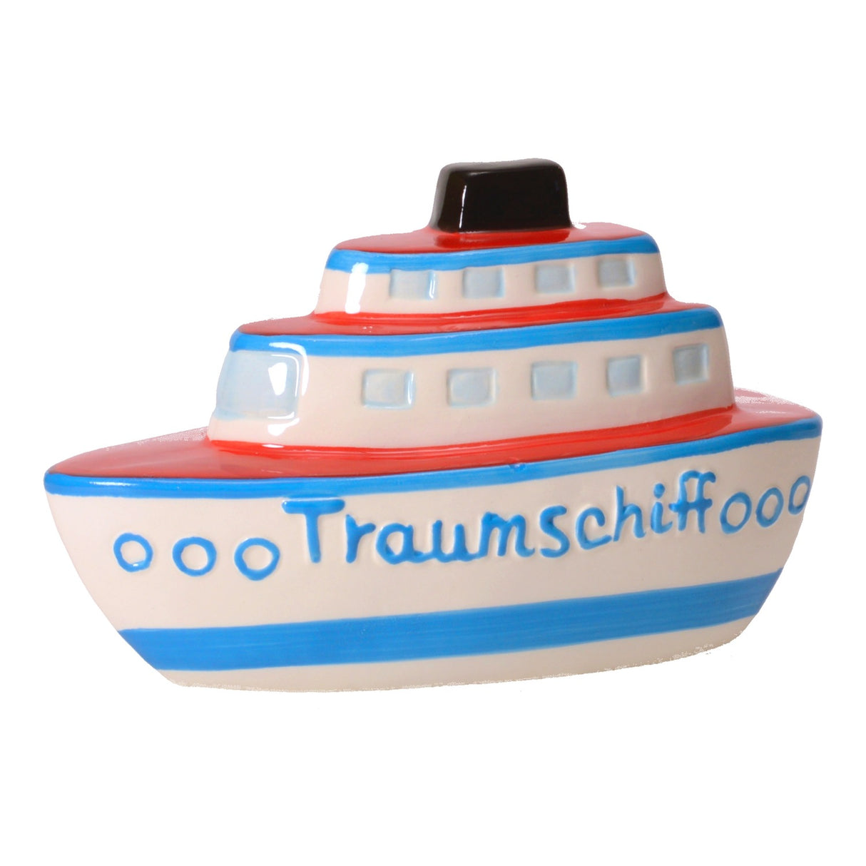 Schiff Traumreise Spardose aus Keramik