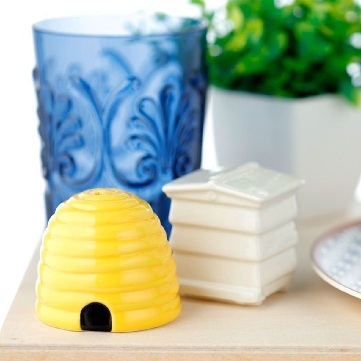 Bienenstock Salz- und Pfefferstreuer Set