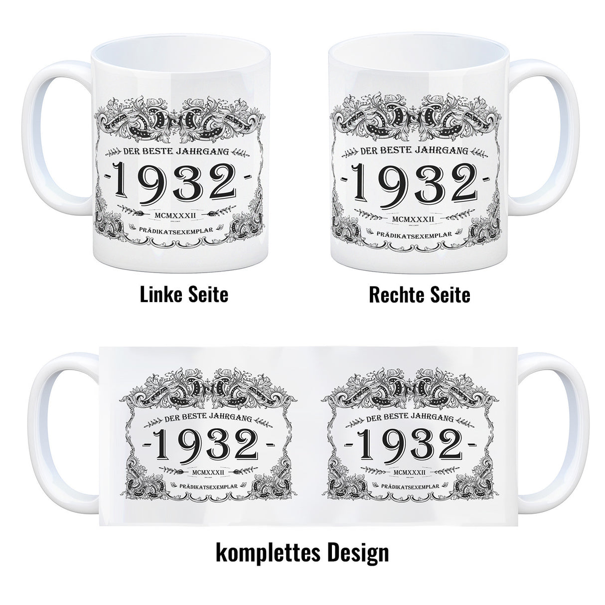 1932 der beste Jahrgang Kaffeebecher