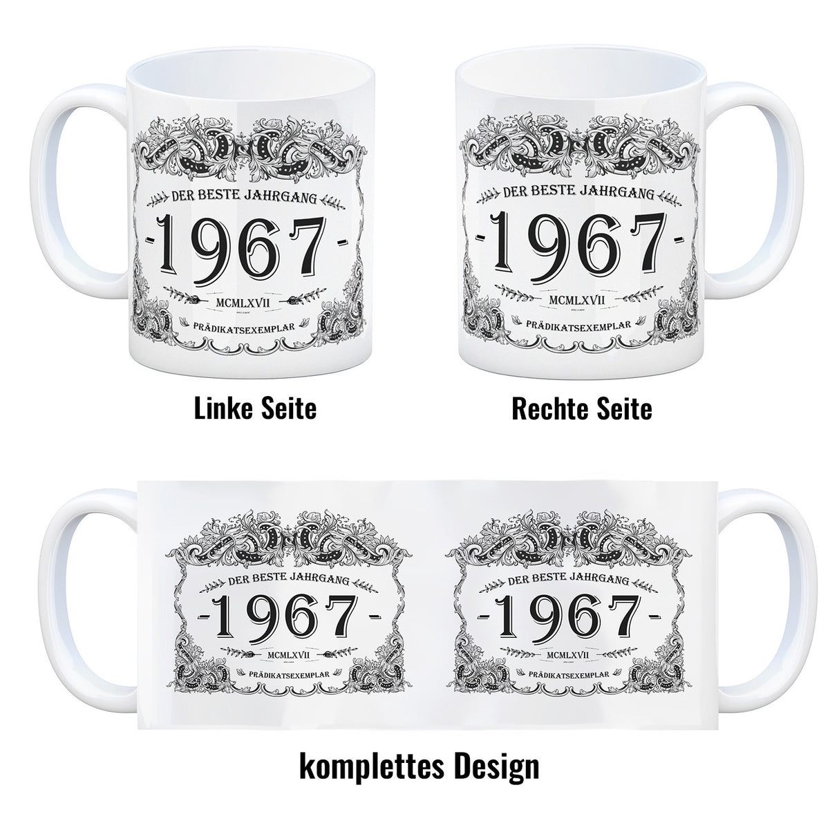 1967 der beste Jahrgang Kaffeebecher