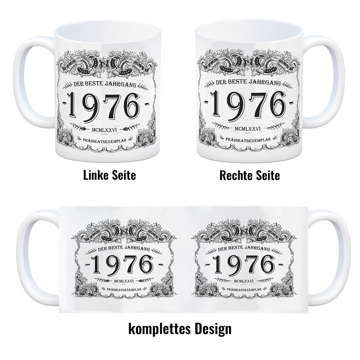 1976 der beste Jahrgang Kaffeebecher