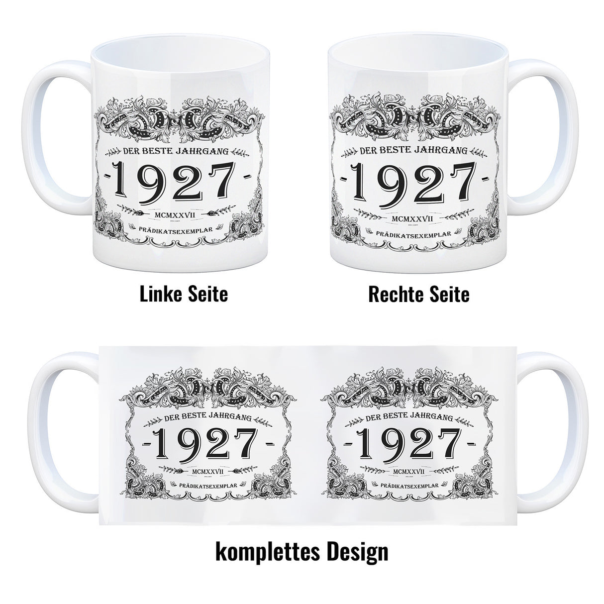 1927 der beste Jahrgang Kaffeebecher
