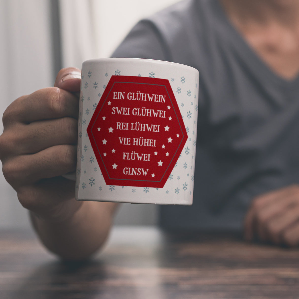 Glühwein Promille Kaffeebecher
