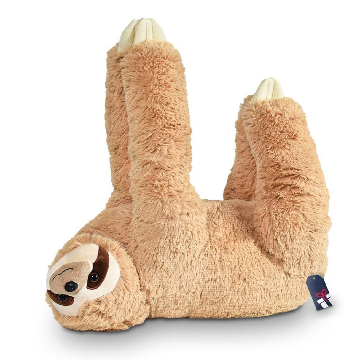 XXL Faultier Kuscheltier mit Klettverschlüssen