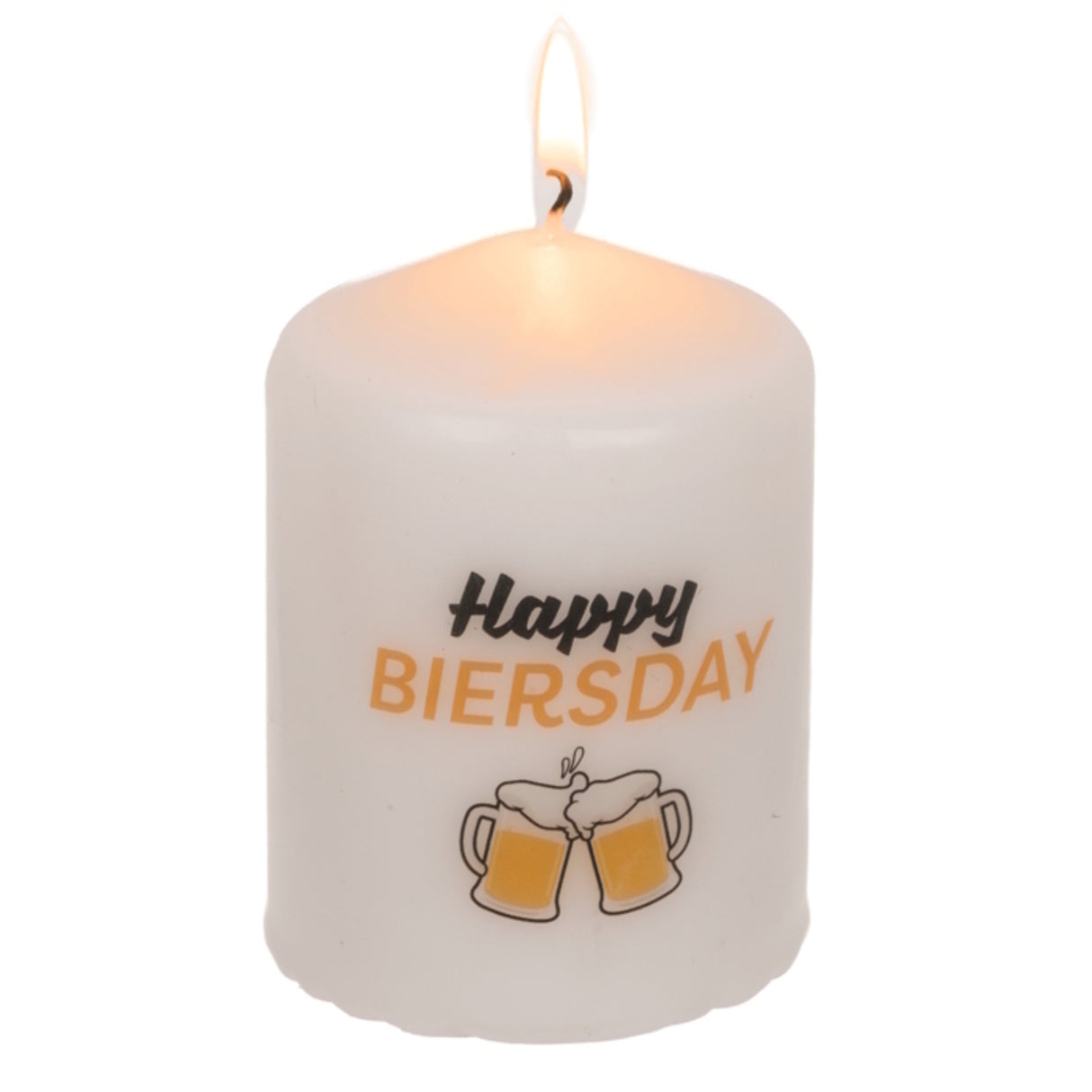 Happy Biersday Kerze