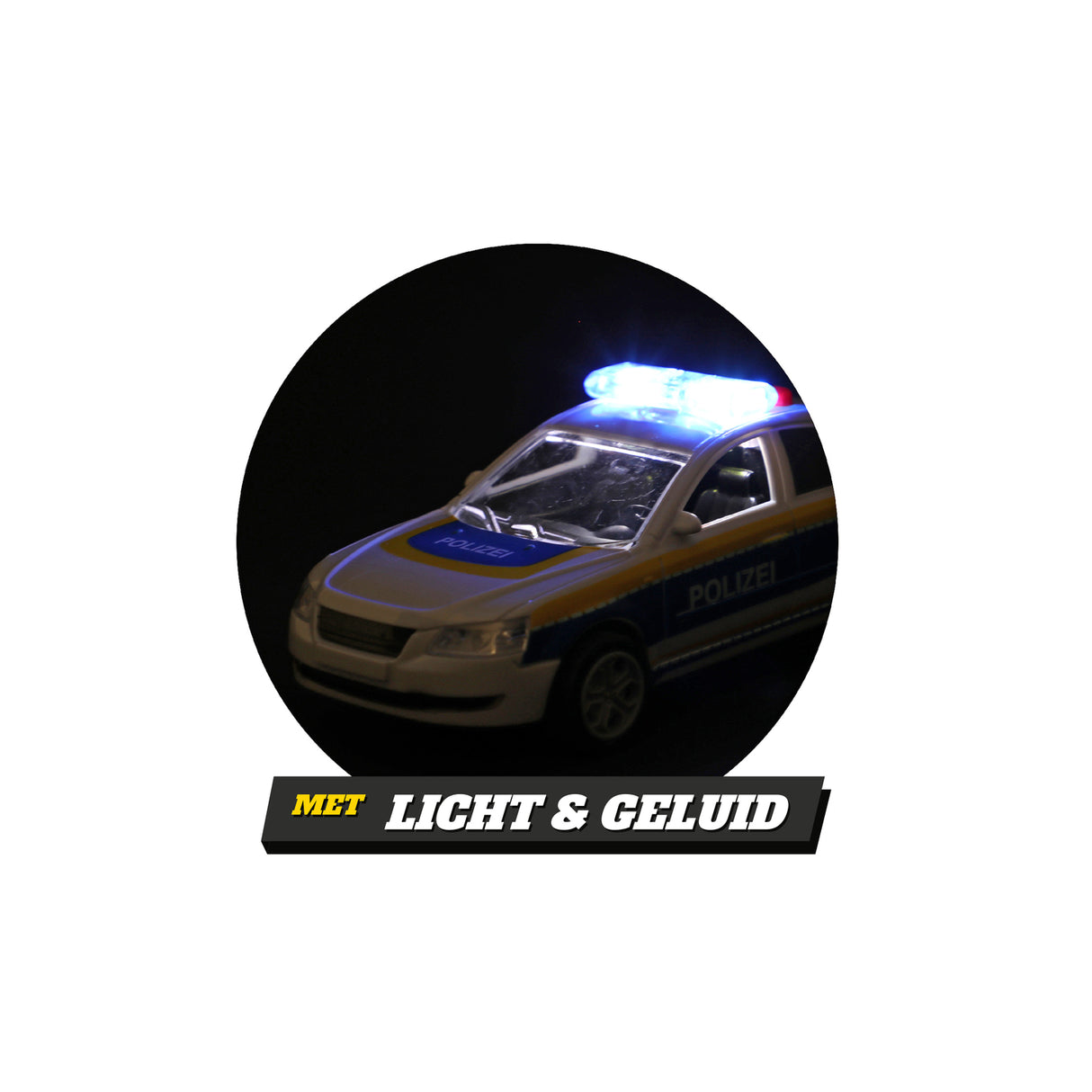 Polizei Spielzeugauto mit Licht und Ton