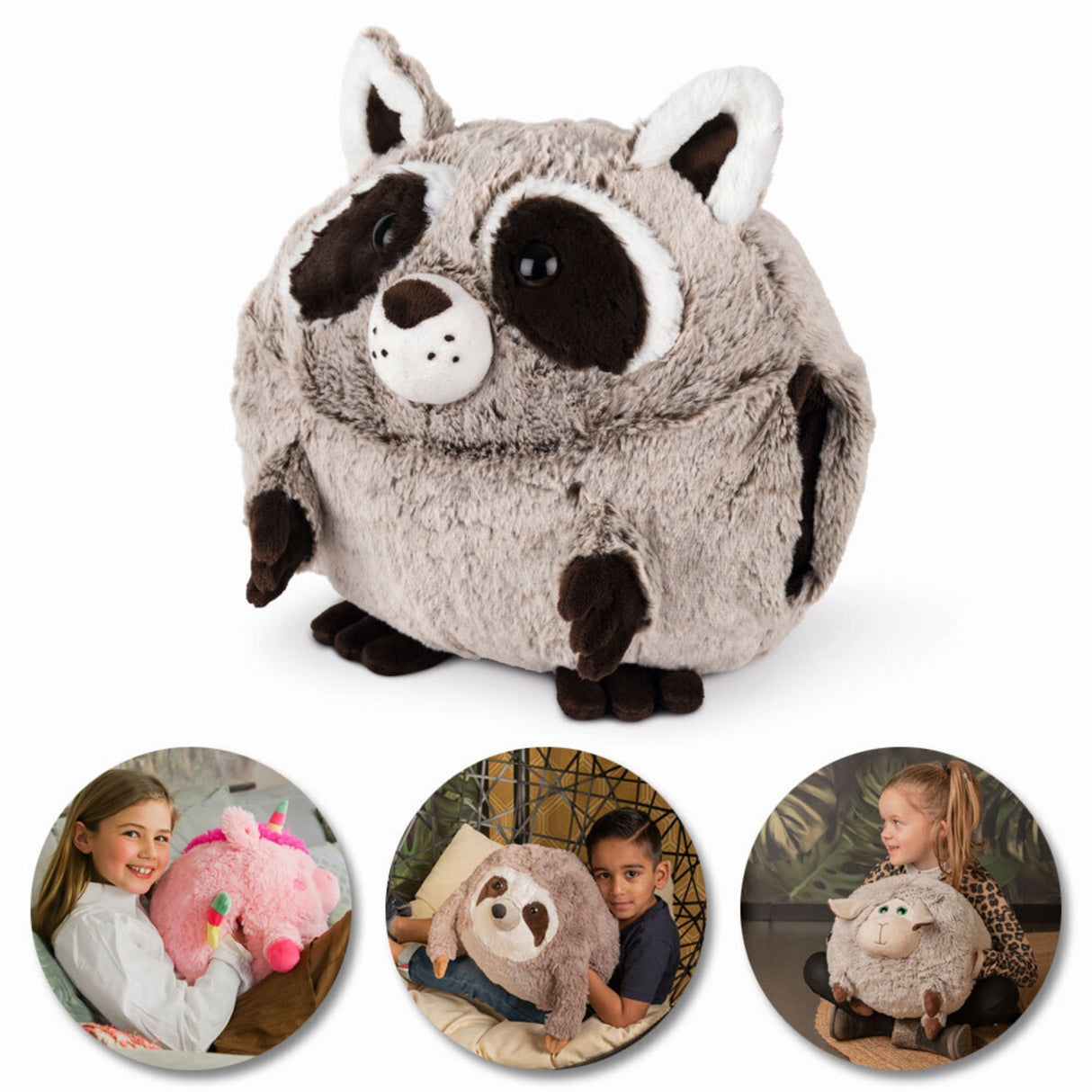 Waschbär Handwärmer Noxxiez Kuscheltier
