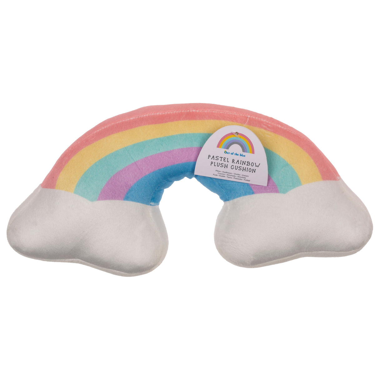 Regenbogen Kissen in pastellfarben