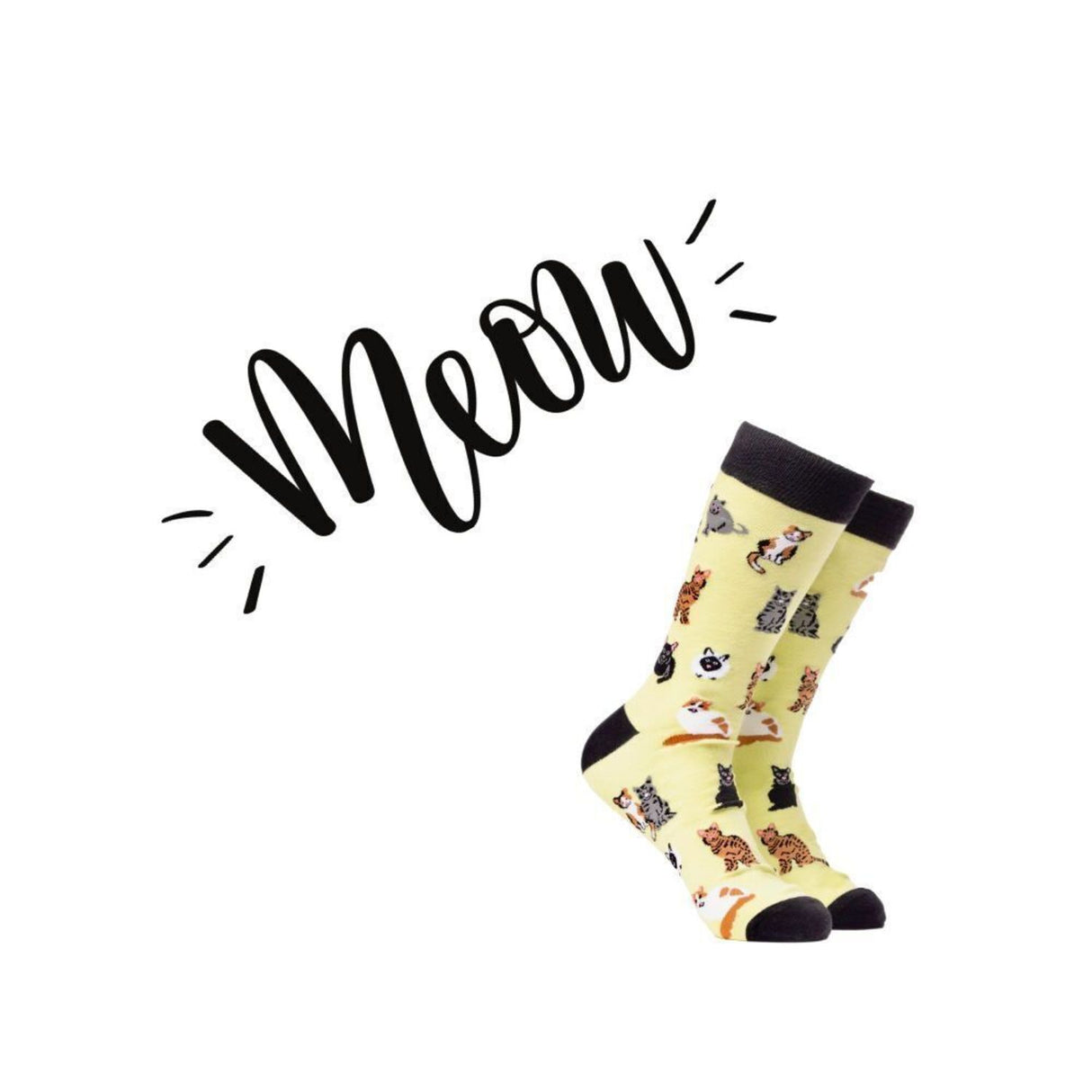 Katzenfreund Soctopus Socken in 37-42 im Paar