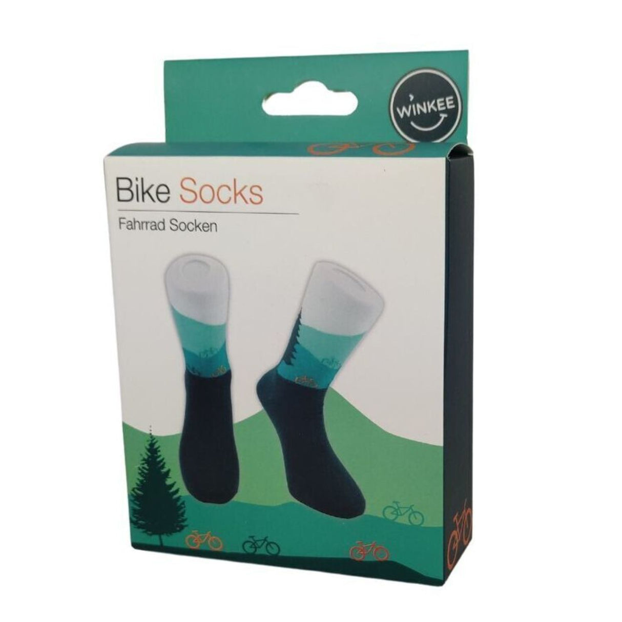 Fahrrad Socken in 36-40 im Paar