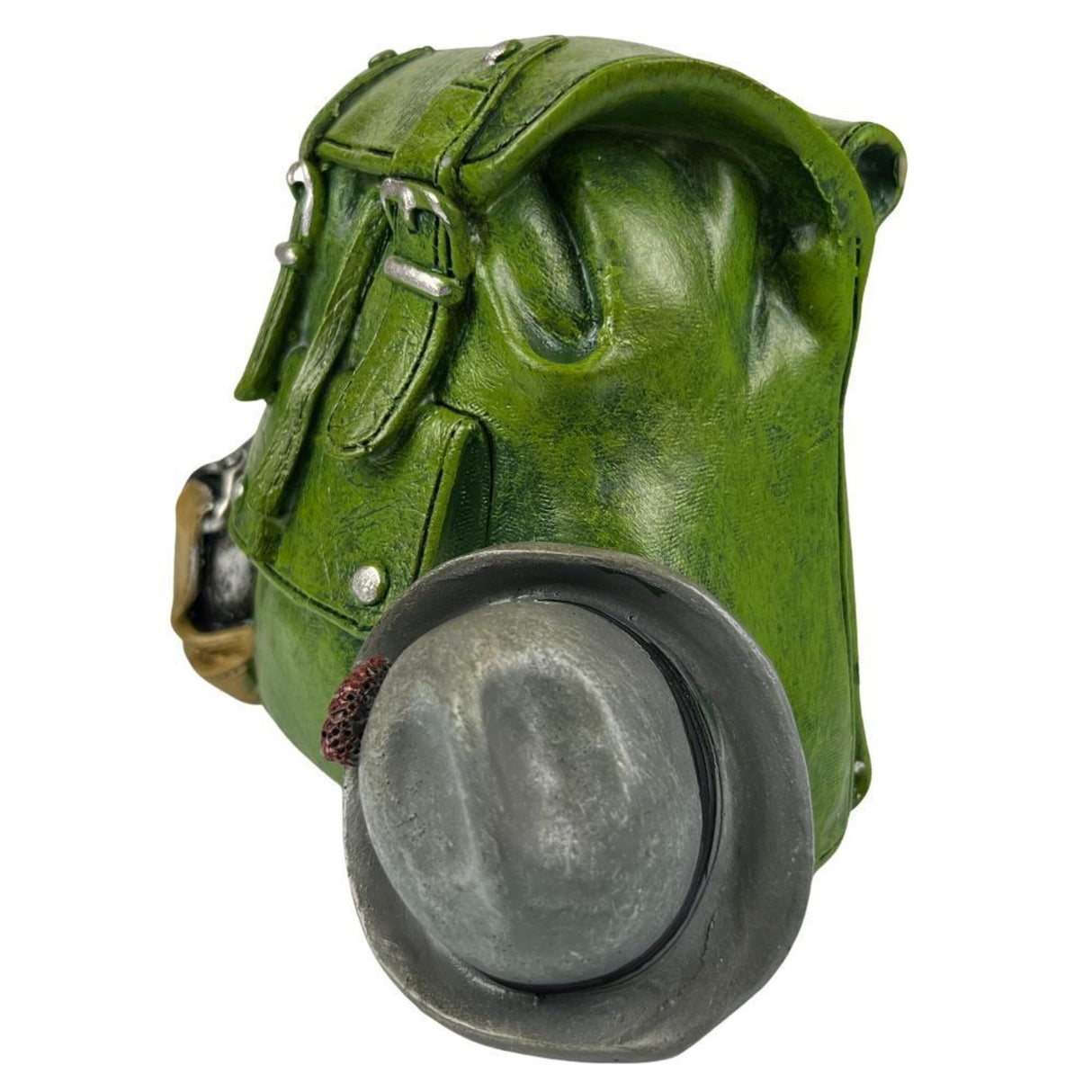 Wanderrucksack Spardose mit Seppelhut und Trinkflasche