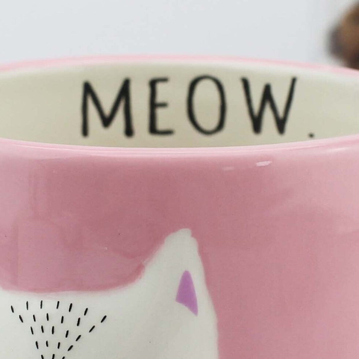 Meow Katze Kaffeebecher