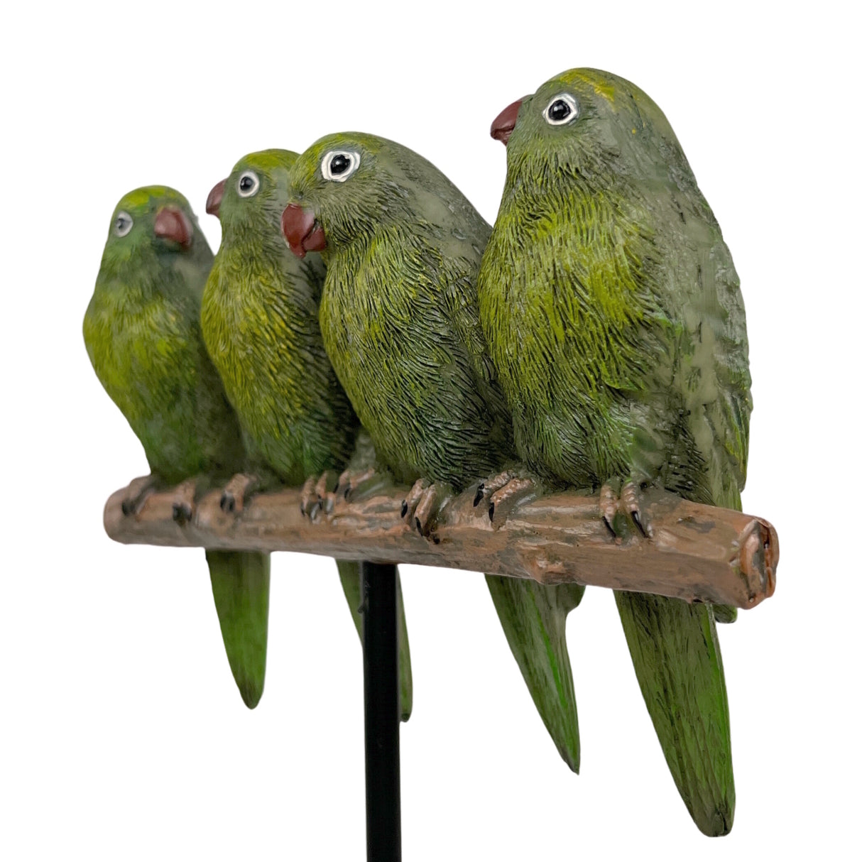Vogelstange Schmuckständer in grün