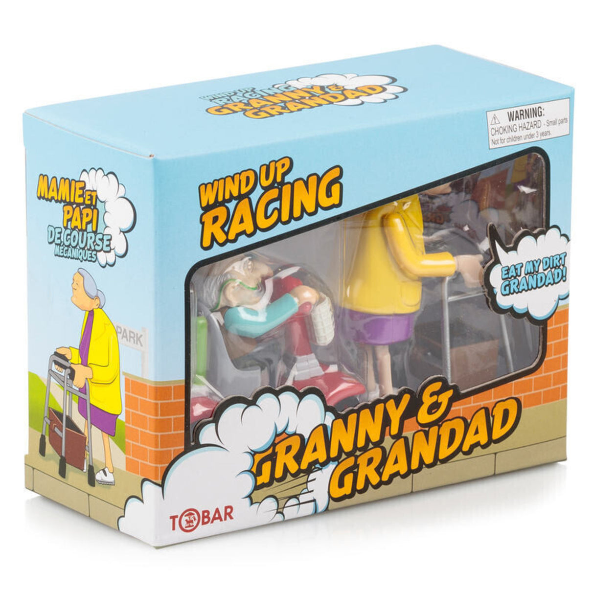 Racing Granny & Speeding Grandad - aufziehbare Senioren