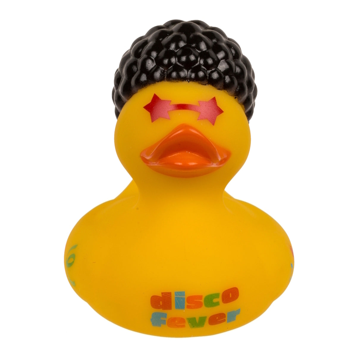 Disco Badeente mit cooler Brille und Frisur