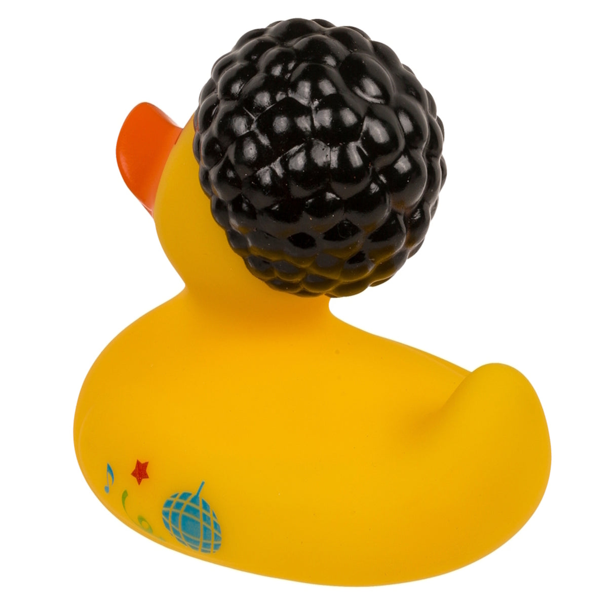 Disco Badeente mit cooler Brille und Frisur