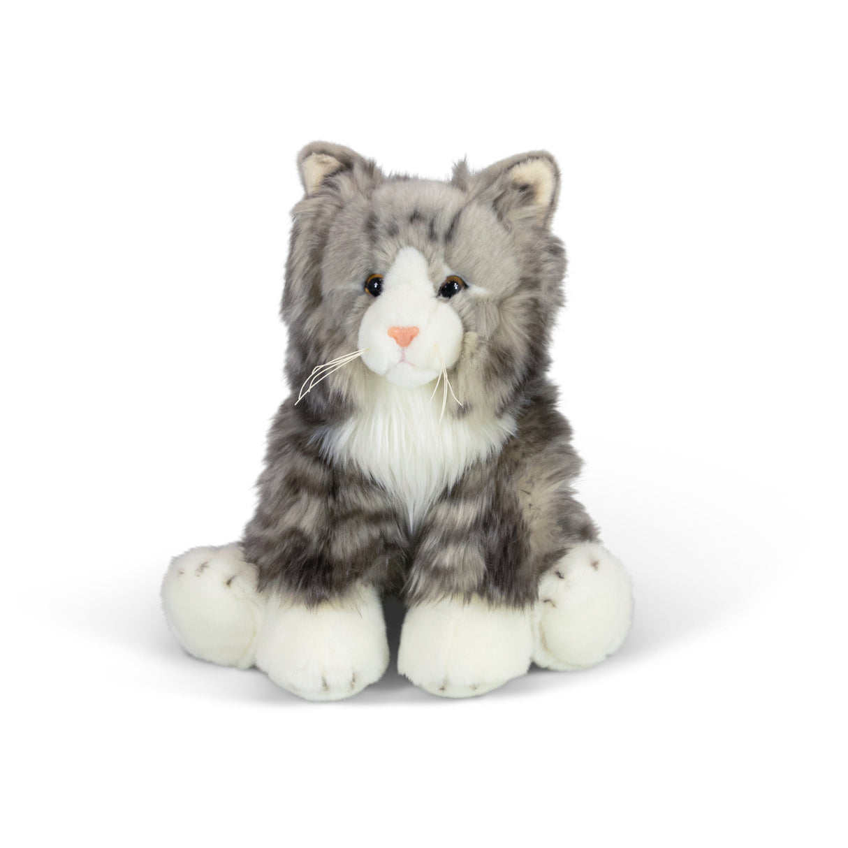 Graue Katze Animigos Kuscheltier