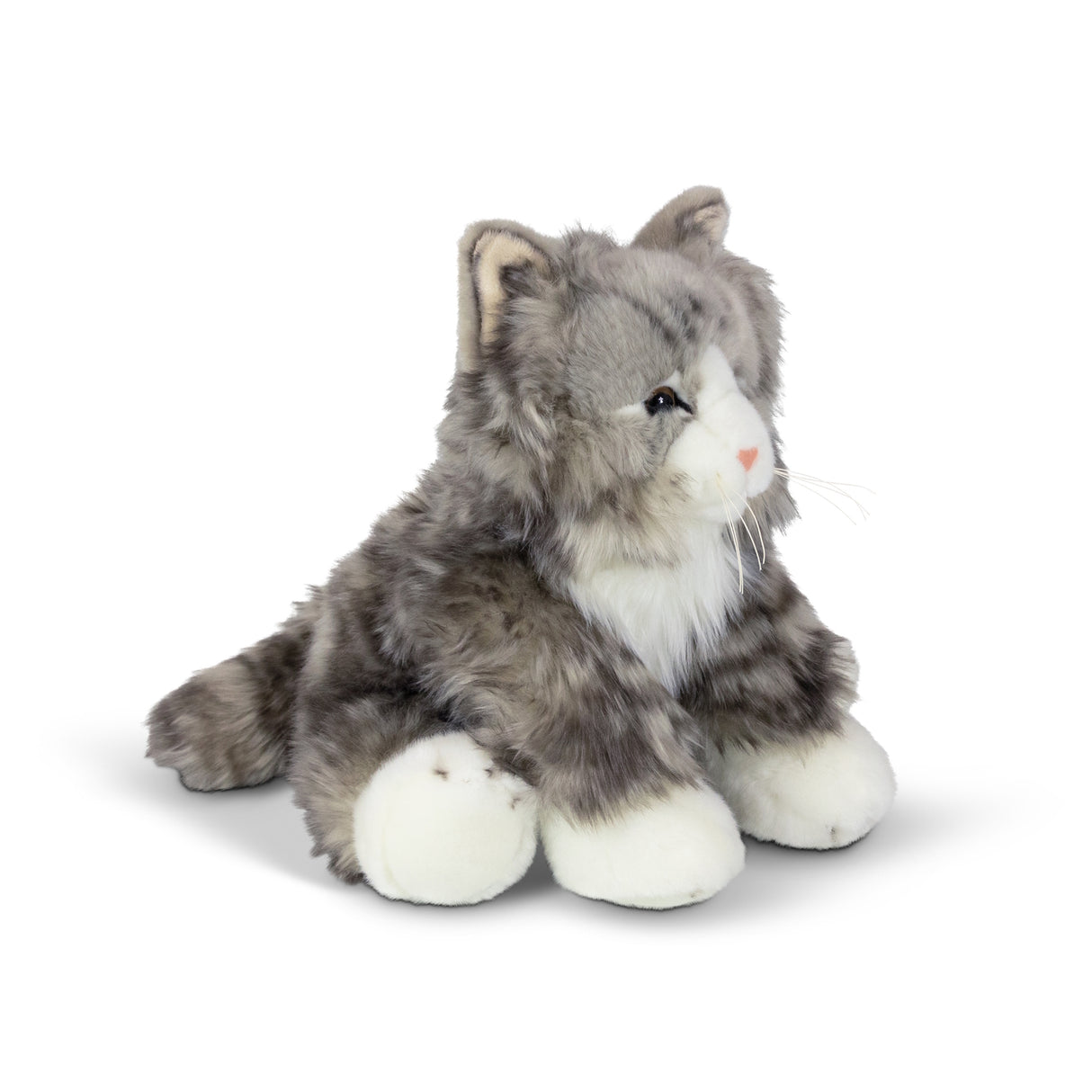 Graue Katze Animigos Kuscheltier