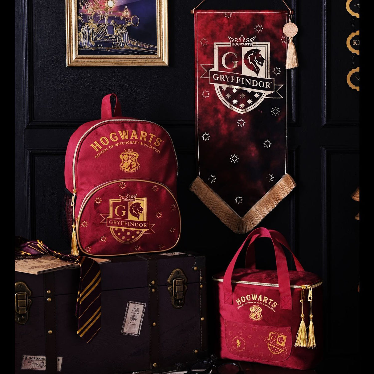 Harry Potter Gryffindor Lunchtasche in rot