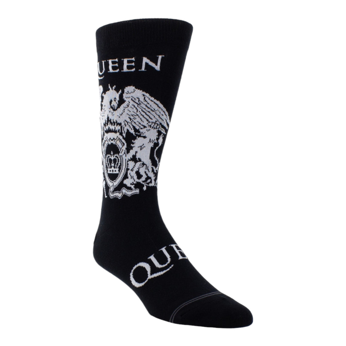 Socken Queen Fanartikel weißes Wappen Strümpfe in 40-46 im Paar