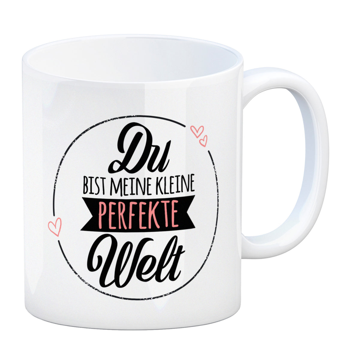 Du bist meine kleine perfekte Welt Kaffeebecher