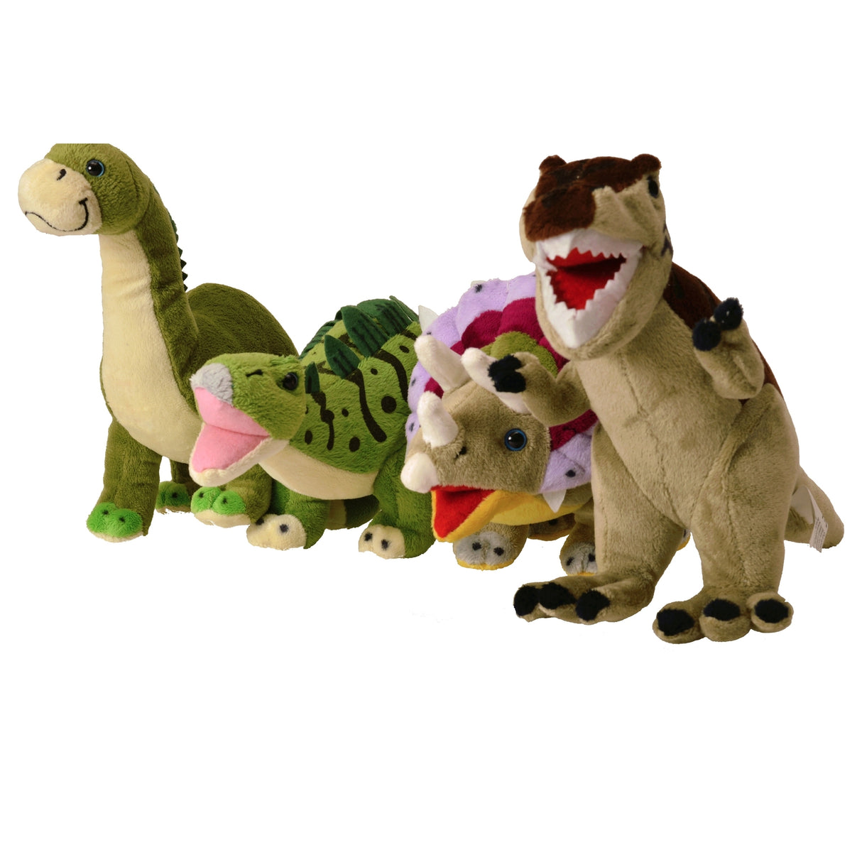 T-Rex Dinosaurier Kuscheltier in braun