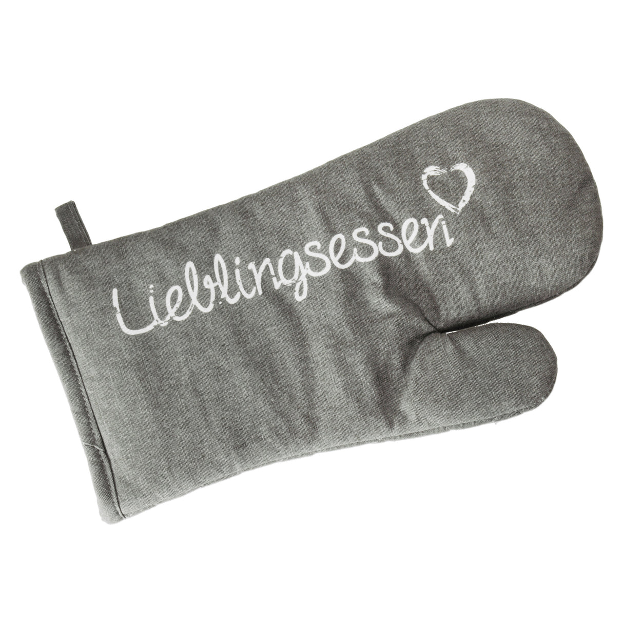 Lieblingsessen Topfhandschuh in grau
