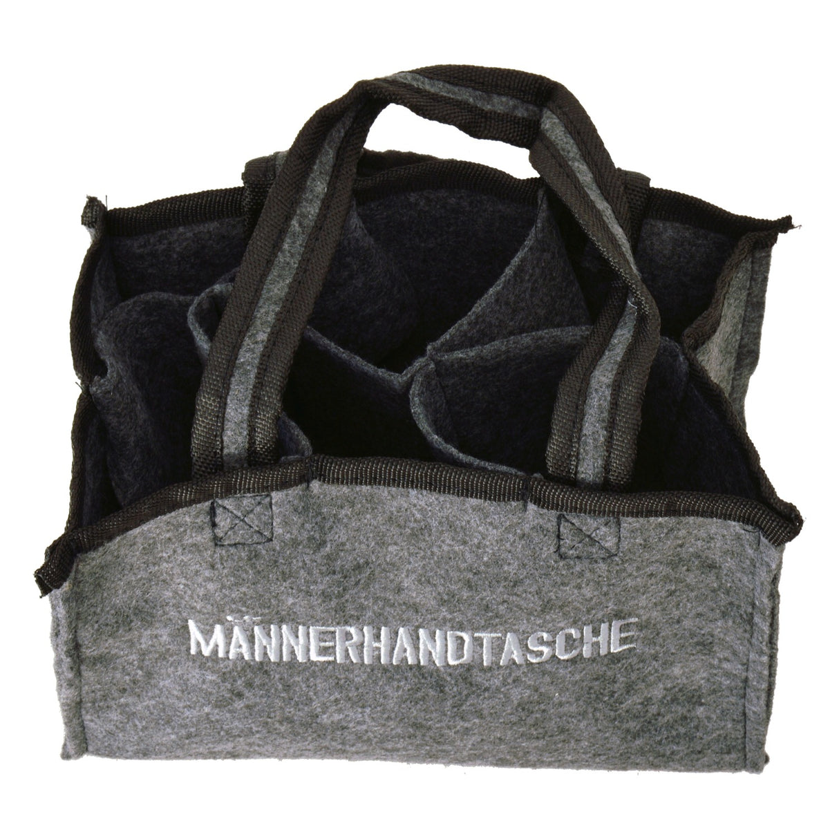 Männerhandtasche Einkaufstasche für 6 Flaschen Bier