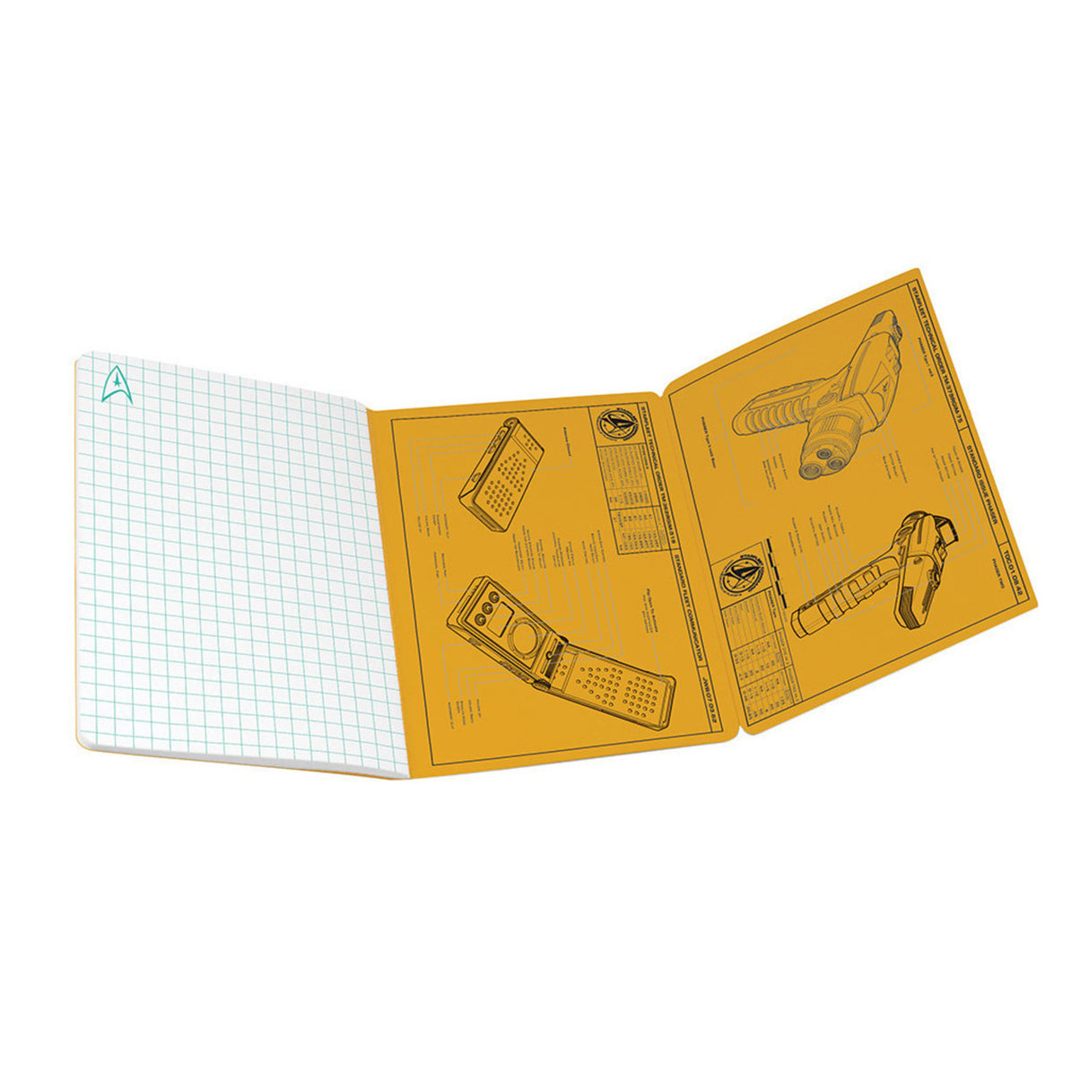 Star Trek Engineering Notizbuch in A6