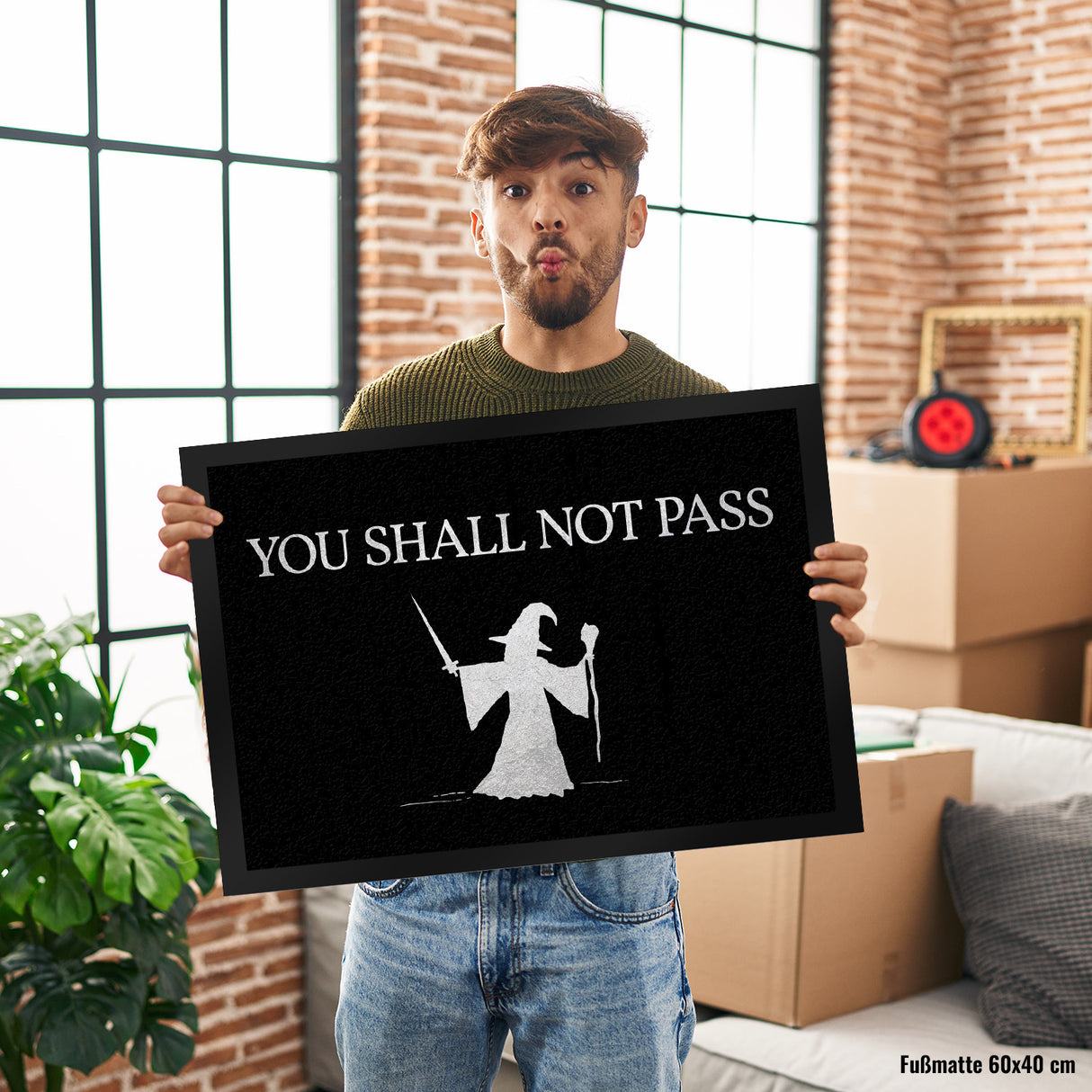 You shall not pass Zauberer Fußmatte