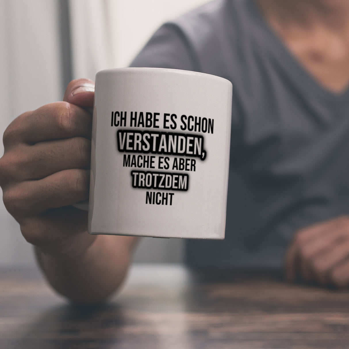 Kaffeebecher Ich habe es schon verstanden, mache es aber trotzdem nicht - Büro Kollegen