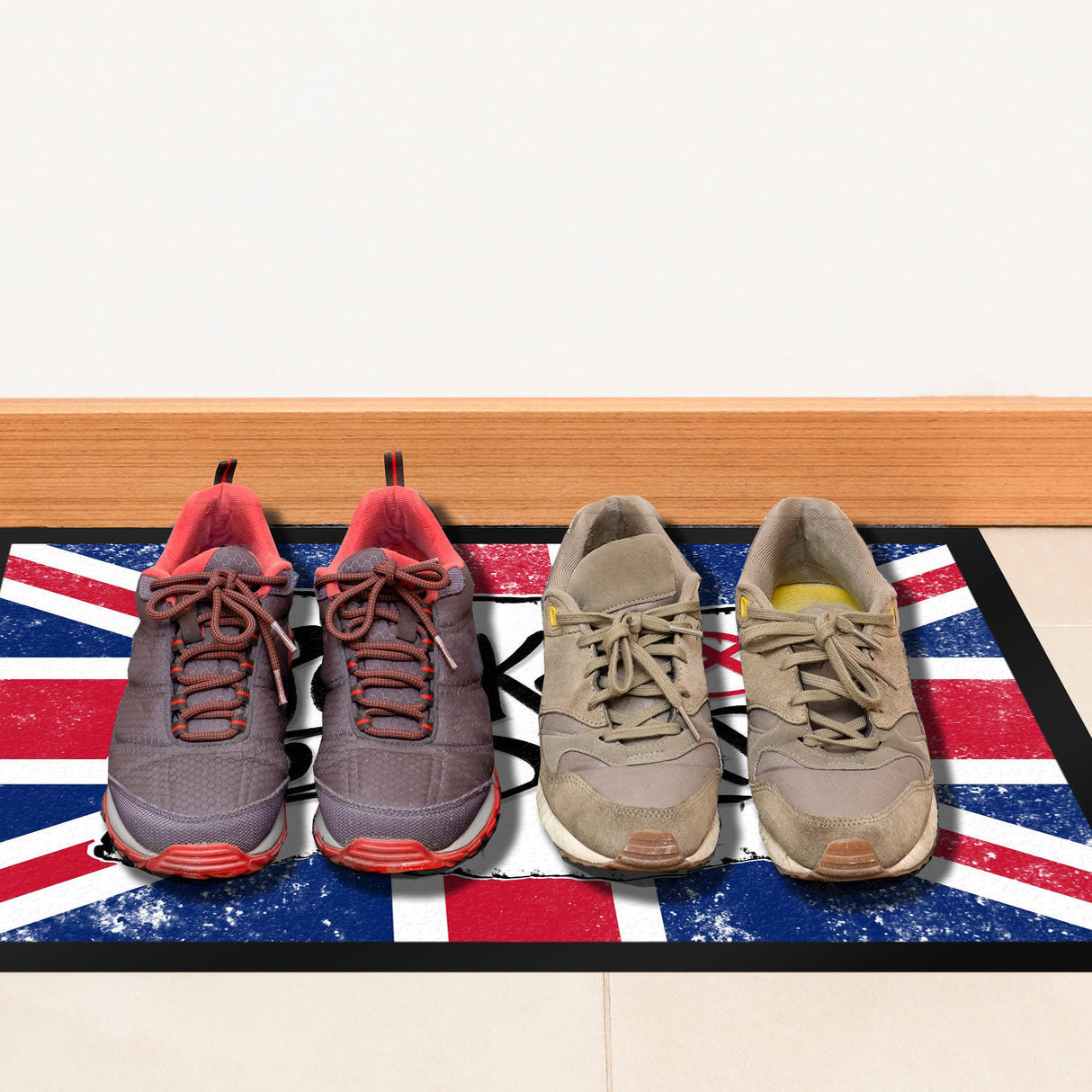 Punks not Dead Union Jack Fussmatte