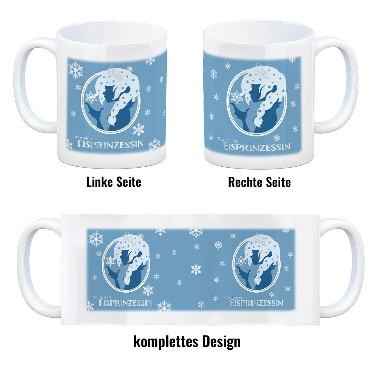Für meine Eisprinzessin Kaffeebecher